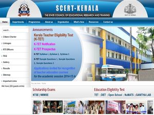 Kerala Teacher Eligibility Test 2015 (KTET 2015) Notification