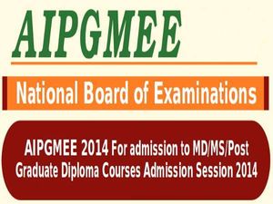 National Board of Examinations Announces AIPGMEE 2016 Exam Dates