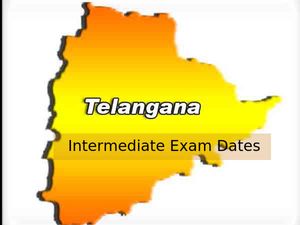Telangana Intermediate Exams Dates Announced