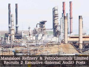 MRPL, Mangalore Hiring for 2 Executive (Internal Audit) Posts 2016