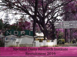 NDRI Recruitment for 56 Technicians and Technical Assistant Posts 2016