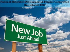 NMDFC Hiring for 4 Jr. Executive & Other Posts 2016