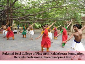 Kalakshetra Foundation Recruitment for Professor (Bharatanatyam) Post 