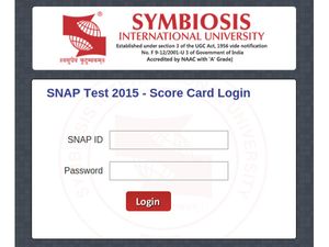 SNAP 2015 Results Declared, Download Score Card from Official Website