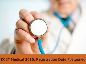 KCET Medical 2016: Registration Date Postponed