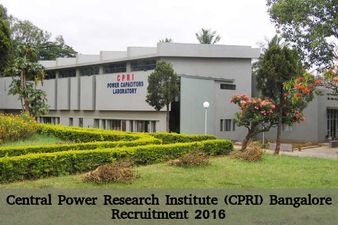 CPRI, Bangalore Recruitment for 37 Asst. Gr. III & Other Posts 2016