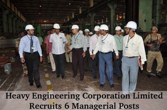 Heavy Engineering Corporation Limited Hiring for 6 Managerial Posts