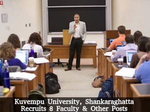 Kuvempu University, Shankaraghatta Recruits 8 Faculty & Other Posts