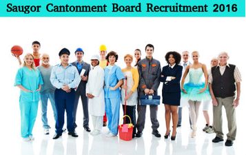Saugor Cantonment Board Recruitment for 9 Various Posts 2016