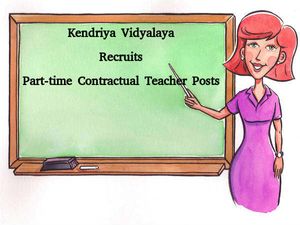 Kendriya Vidyalaya Hiring for Part-time Contractual Teacher Posts 2016