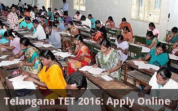 Telangana TET 2016: Apply Online