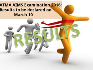 ATMA AIMS Examination 2016: Results to be declared on March 10