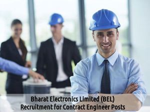 BEL Recruitment 2016: Job openings for 14 Contract Engineer Posts