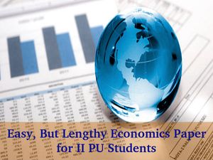 Economics Paper Analysis: Karnataka 2nd PU Board Exam