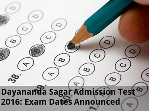 DSAT 2016: Exam Dates Announced