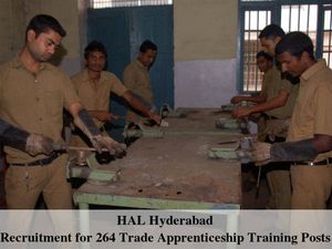 HAL Hyderabad Job Openings for 264 Trade Apprenticeship Training Posts