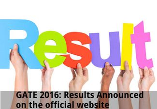 GATE 2016: Results Announced on the official website
