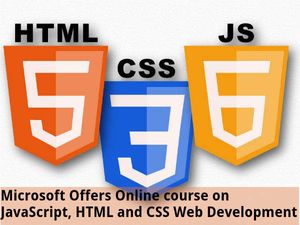 Microsoft: Online course on JavaScript, HTML and CSS Web Development