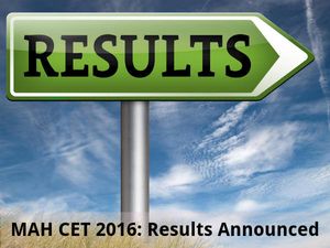 MH CET 2016: Results Announced on the Official Website