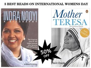 5 Best Reads On International Women's Day with 50% off!