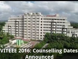 VITEEE 2016: Counselling Dates Announced