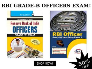 RBI GRADE-B Officers Exam: Top 5 Best Selling Books with 50% off