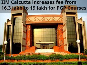 IIM Calcutta Hikes Fee by 16 percent for PGP Courses