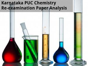 Karnataka PUC Chemistry Re-examination Paper Analysis
