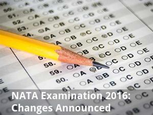 NATA Examination 2016: Changes Announced in the Exam