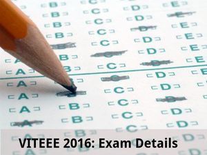 VITEEE 2016: Exam Details