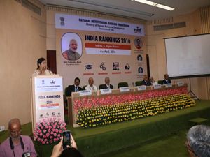 India gets its first ever National Institutional Rankings: NIRF