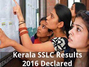 Kerala SSLC Results 2016 Announced