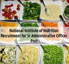 NIN, Hyderabad Recruitment for Senior Administrative Officer Post 2016