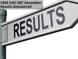 CBSE UGC NET December 2015: Results Announced