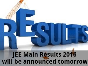  JEE Main Results 2016 Declared 