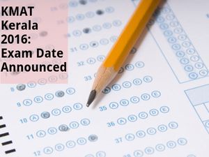 KMAT Kerala 2016: Exam Date Announced