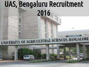 UAS, Bengaluru is Hiring for 105 Faculty & Librarian Posts 2016