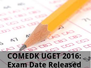 COMEDK UGET 2016: Exam Date Announced