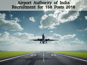 AAI Recruitment 2016: Vacancy for 158 Manager & Junior Executive Posts