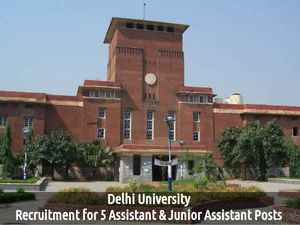 DU Recruitment 2016: Vacancy for 5 Assistant & Junior Assistant Posts 