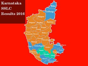 Karnataka SSLC Results 2016 District-wise Pass Percentage