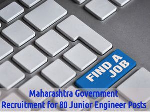 Maharashtra Government Job Openings for 80 Junior Engineer Posts 2016