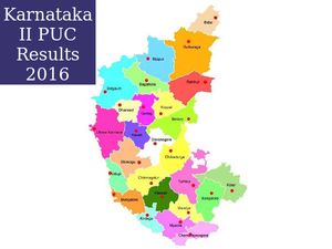 Karnataka II PUC Results 2016: District-wise Pass Percentage