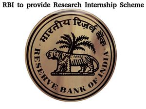 RBI to provide Research Internship Scheme for students 