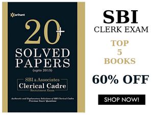 Prepare for SBI Clerk Examination Now! Top 5 Books With 60% Discount
