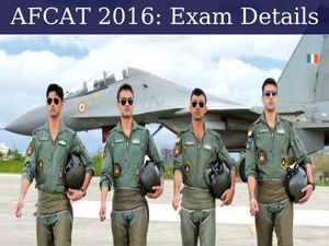AFCAT 2016: Exam Details
