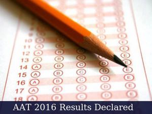 Architecture Aptitude Test - AAT 2016: Results Declared