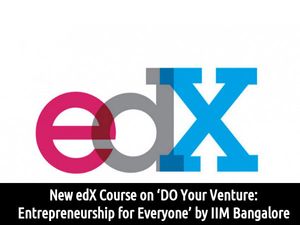 New edX Course on Entrepreneurship for Everyone by IIM Bangalore