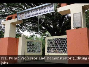 Walk-in for Professor and Demonstrator (Editing) posts at FTII Pune