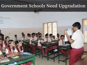 Government schools need to upgrade themselves